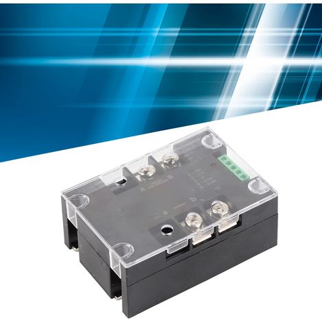 Régulateur de tension monophasé à semi-conducteurs SSR-200WA-H, régulateur de tension SCR, régulateur de tension CA à semi-conducteurs, 220-380 V CA, sans dissipateur thermique (1/5)