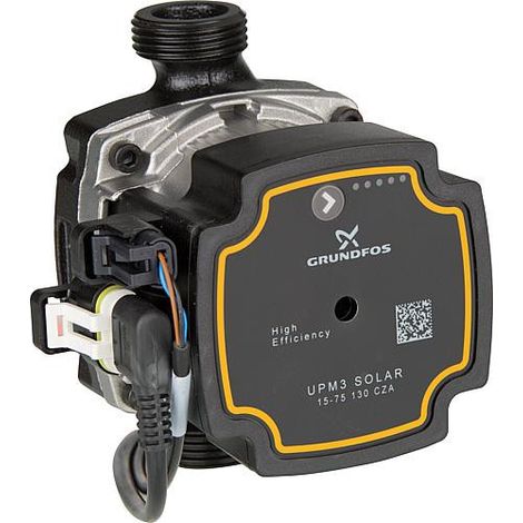 Circulateur de rechange Grundfos UPM3 solaire 15-75PWM BG pour sation solaire GPS70