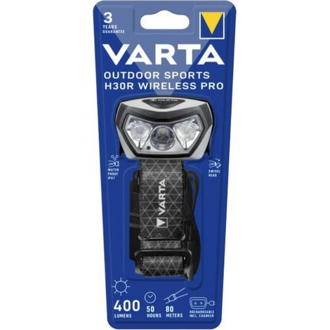 Varta 18650 101 401 Torcia LED nera 400 lumen (1/2)