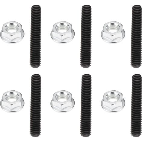 Kit de 24 Goujons de Carter D'huile M6x1x35mm pour Voiture Compatible avec D15 D16 B18 B20. (1/5)