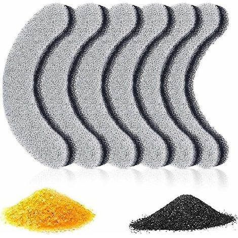 (6 Pack)filtre Fontaine Eau Chat, Filtre Pour Fontaine  Eau Pour Chats Et Chiens, Filtres De Rechange De Fontaine D'animal Familier Avec La Rsine