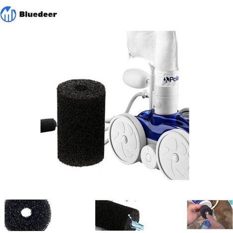 Tail Scrubber - Replacement Foam Tail for Vac-Sweep Pool Cleaner Hose - Compatible with Polaris 180 280 360 380 480 3900 - 10 pcs (1/4)