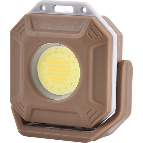 Luce da campeggio magnetica - Luce da lavoro magnetica portatile - Impermeabile, ricaricabile tramite USB, luminosa per pesca, avventure, officina all'aperto B