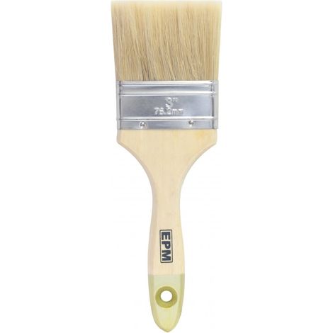 Pennello piatto inglese color oro 25 mm 1'' - 12 pezzi - E-300-1240 (1/2)