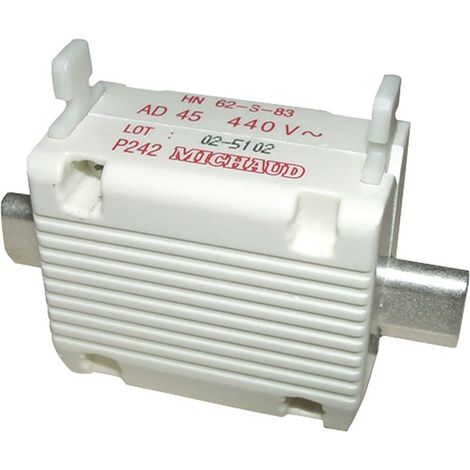 Michaud – Cartouche fusible NH0 45A 440V – Type A couteau – Puissance de coupure 20kA – Pour courant alternatif
