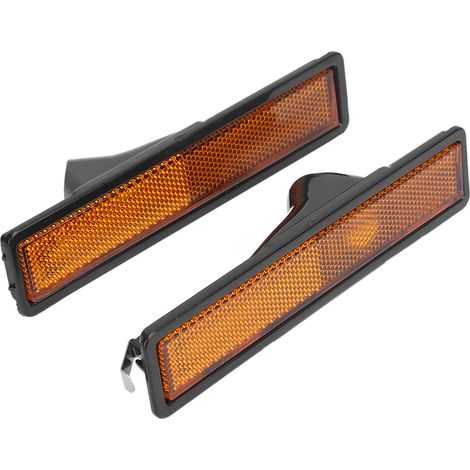 2 pièces Cache de Feu de Position Avant 63141377849 pour BMW E30 E32 E34 318i 325i 525i 735i Ambre (1/5)