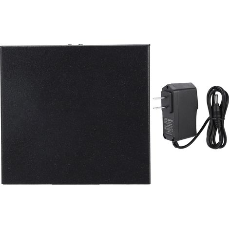 Répartiteur HDMI 1 entrée 2 sorties 4K, distributeur audio-vidéo miroir, adaptateur secteur 100-240V fiche US. (1/5)