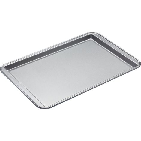 Kitchen Craft KC2BK6 Teglia Antiaderente da Forno, 43x29x1.5 cm, Argento (1/3)
