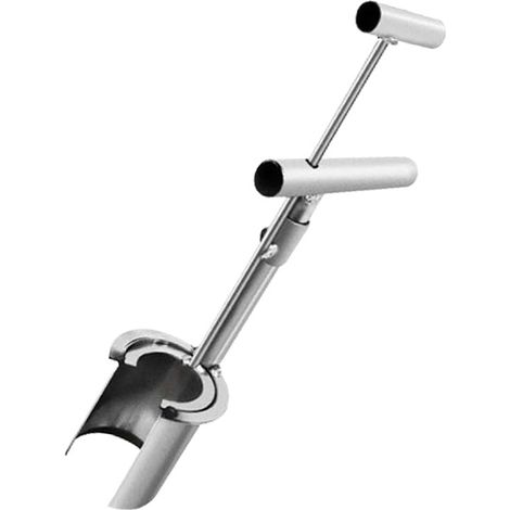 Bulb Planter - Stainless Steel Transplanter Tool with T-Handle - For Tulips Crocuses Dahlias Lilies - 1 Piece