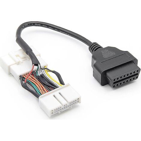 Câble convertisseur OBD2 Tesla 26 broches vers 26/16 broches pour outils de diagnostic automobile (1/4)
