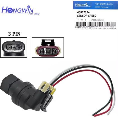Compatible avec le capteur de vitesse Fiat 46817374 avec fil (1/4)