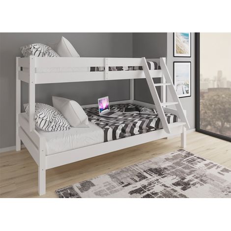Litera Everest, Blanco, 140x200 / 90x200 cm, Vitalispa