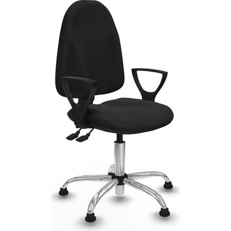 Piqueras y Crespo Algarra Ergonomischer Bürostuhl Schwarz (1/3)