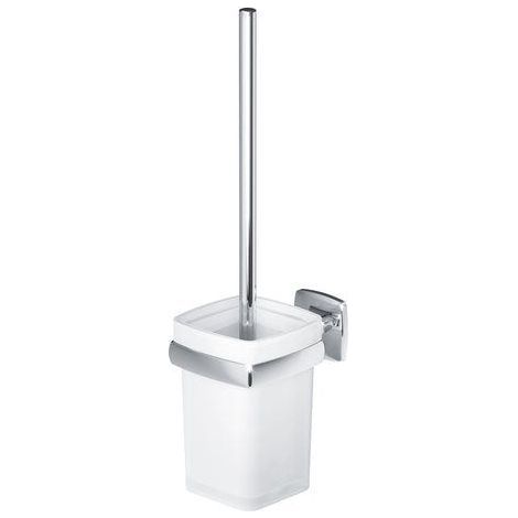 Porte-brosse de toilette universel, Chromé (1/4)