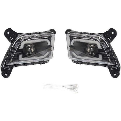 Paire de feux de brouillard LED pour voiture (feux de jour avec câblage) compatibles avec 1500 2019-2021 (1/5)