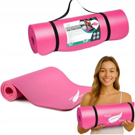 Tapis d'exercice épais pour gymnastique, yoga, fitness, tapis en mousse pour salle de sport (1/5)