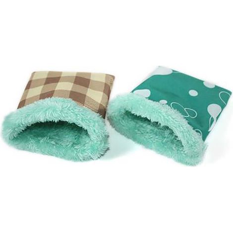 Lit douillet en peluche pour hamster, cochon d'Inde, rat, petit animal, souris (1/5)