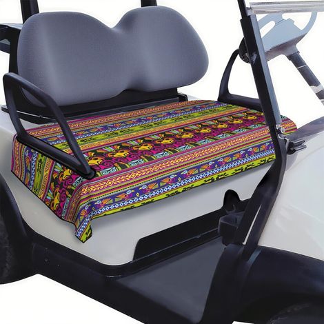 Geeignet für 51 x 31 Zoll große Mikrofaser-Golfwagen-Sitzbezüge, universeller Typ, kompatibel mit EZGO, Club Car DS Precedent, Yamaha, Icon und anderen Modellen.