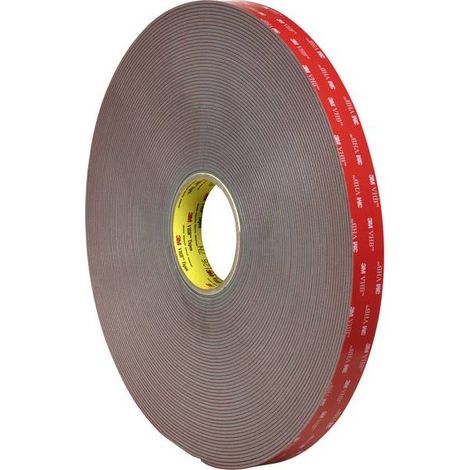 3M 49912516 Nastro biadesivo Grigio (L x L) 5.5 m x 19 mm 1 pz.