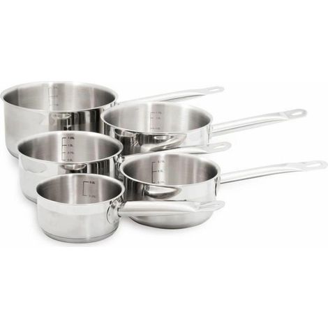 Baumalu Serie 5 Kochgeschirrset Edelstahl 5 Teile