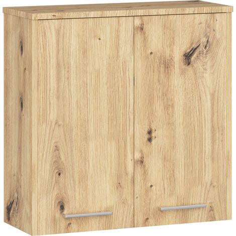 Mobile bagno sospeso AKORD FIN Quercia Ertisan 60 cm 2 ante 60x22,5x60 cm (1/5)