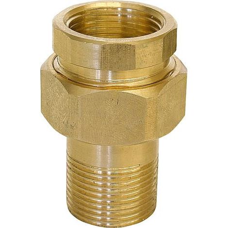 Vis d'obturation DN20 (raccord 3/4") AGxIG pour vase d'expansion