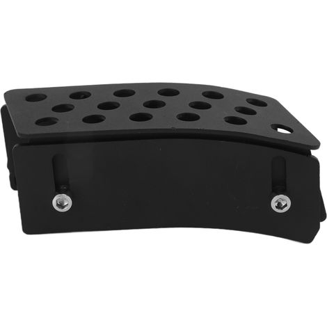 Repose-pieds surélevés en fer noir pour pédales d'accélérateur, pièce de rechange pour Wrangler JK 2007-2017 (1/5)