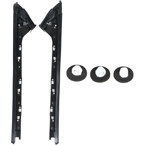 Jeffergarden Paire de pare-brise avant A Pilier Moulure intérieure 926-451 Remplacement gauche droite pour Ford Explorer 2011-2019