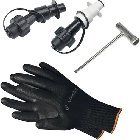 Einfüllsystem für Kraftstoff mit Sägekettenöl für Motorsäge - passend zu Kombikanister + Kombischlüssel, 3-teilig (1/5)