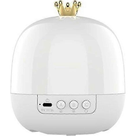 Veilleuse à projection d'étoiles Crown Fantasy 15 en 1, lampe d'ambiance rotative pour plafond de chambre, décoration intérieure (1/5)
