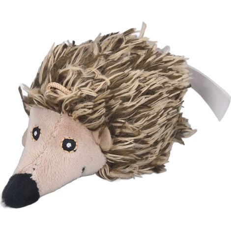 Jouet Chat Interactif Électrique Hérisson en Peluche Douce avec Son Strident pour Réduction du Stress et Jeu Intérieur 10x6,5x6,5cm (1/5)