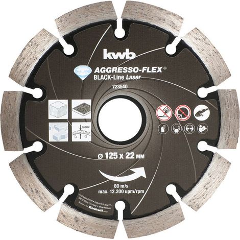 Diamant-Trennscheibe BLACK LINE Laser D125mm
