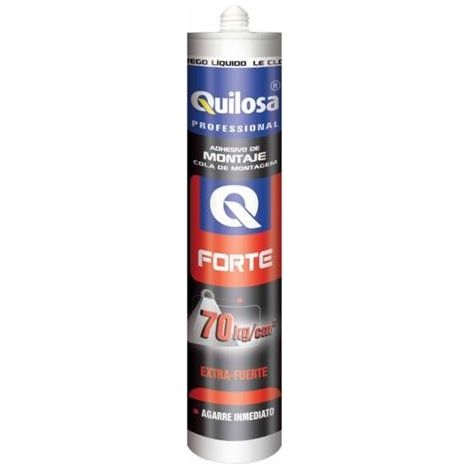 QUILOSA Fix Forte adesivo di montaggio extra forte beige 350g