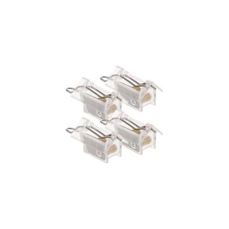 Accessoires pour Stores Vénitiens – Lot de 4 Bloque-Cordons Réutilisables en Matériau Stable, Quincaillerie pour Stores à Enrouleur, Verrous de Sécurité pour Cordons, Usage (1/5)