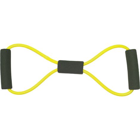 Bande de résistance avec poignées, élastique pour le renforcement des bras, des épaules et du dos, outil de fitness léger pour femmes, gel (1/5)