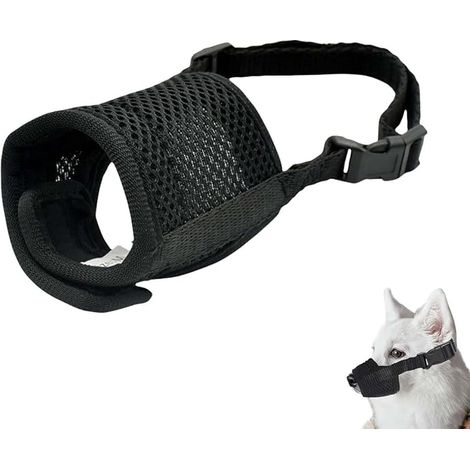 Muselière pour Petit Chien – Muselière Anti-Morsure pour Petit Chien, Maille Souple et Respirante, Anneau pour Laisse, Usage Quotidien et Voyage (XS) (1/5)