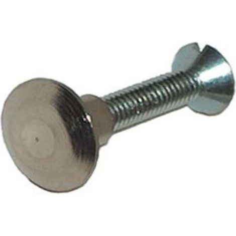 Viti per sedie + borchia - M4 x 20 mm. - 4 pz.