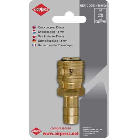 Conector r谩pido con salida de manguera de 13 mm - AP 4301508