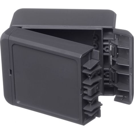 Boîtier d'extérieur Bopla Bocube B 100806 PC-V0-7024 96012124 gris graphite (RAL 7024) 80 x 113 x 60 Polycarbonate V0 1 (1/2)