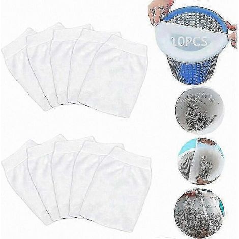 Kit de 10 accessoires de nettoyage de piscine pour préfiltres et skimmers. (1/5)