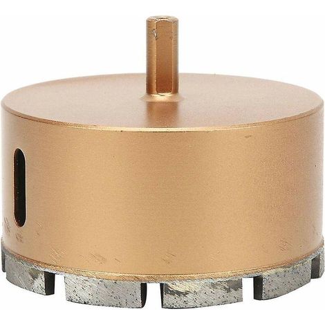 Scie cloche diamantée, foret diamanté pour carrelage/béton/mur/verre, accessoires pour outils à main, foret multifonctionnel pour marbre (90 mm) (1/5)