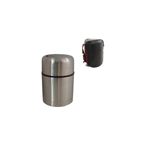 Portavivande Termico in Acciaio Inox 18/10 e ABS Con Custodia L 0,75 ILSA