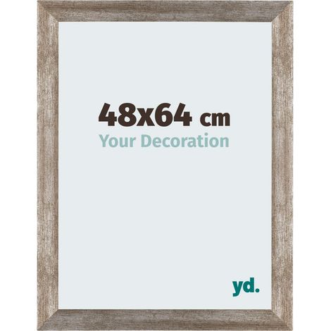 yd. - Cadre photo 48x64 - Metal Vintage - MDF - Mura