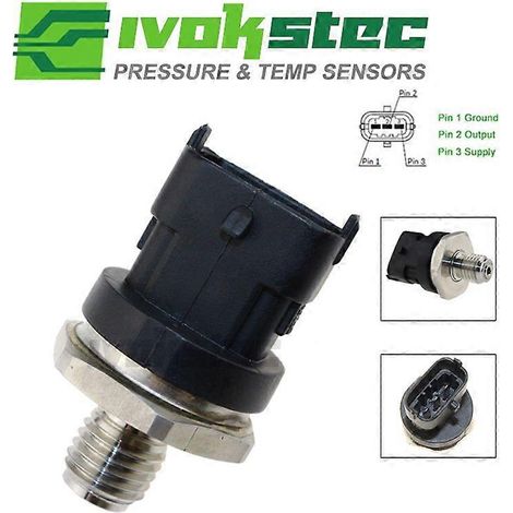 Capteur de pression d'injection Common Rail DIESEL CZUJNIK CR pour régulateur de pression d'injection pour RENAULT KANGOO CLIO 3 III Mk4 1.5 DCI 0281006241 (1/3)