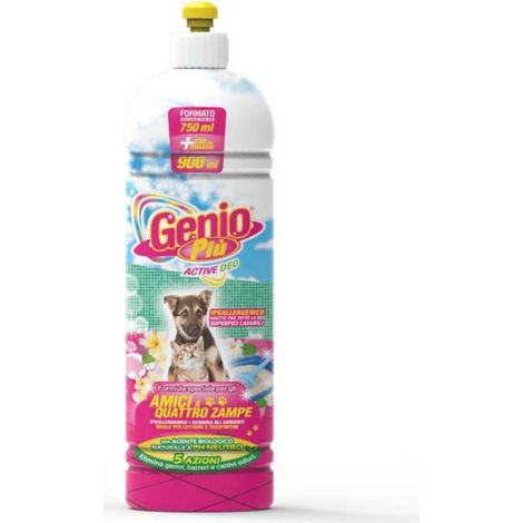 Genio Detersivo Pavimenti Ipoallergenico per Animali - 900ml