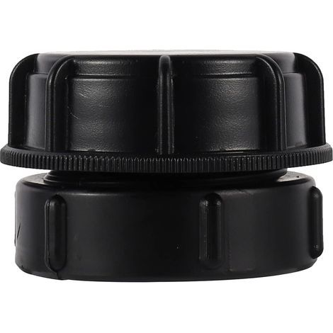 Adaptateur IBC 62 mm Filetage Grossier à 60mm,avec S60 Bouchon Cuve, Adaptateur Robinet Tuyau,Raccord Cuve 1000 litres,pour Vanne Cuve 1000l,Reservoir eau de Pluie,Conteneur (1/5)