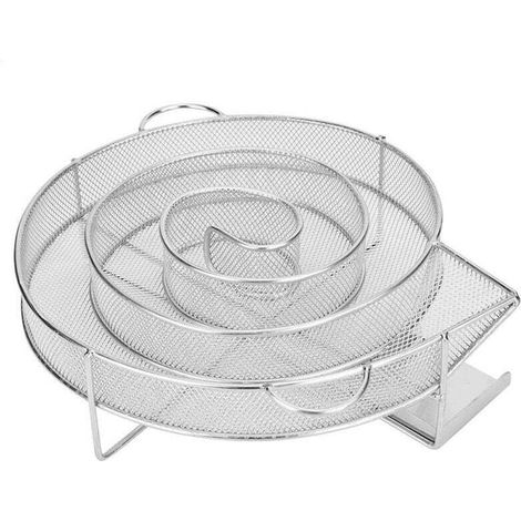 Spiral Cold smoking room - serpentine smoking room - générateur de fumée - pour fumer dans une bouilloire grill - rond -