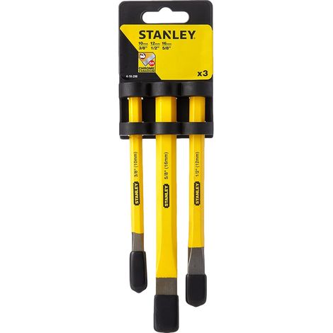 Stanley 4-18-298 Set Scalpelli Per Meccanici Riaffilabili