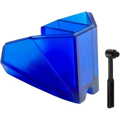 Stylet de remplacement bleu 2M pour cellules Ortofon 2M Blue de la série Ortofon 2M - Accessoire stylet elliptique à pointe diamant nue (1/5)