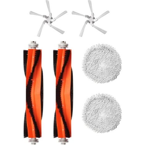 PièCes pour Xiaomi Dreame W10/W10 Pro Aspirateur PièCes DéTachable CôTé Principal Brosse Vadrouille Chiffon MéNage Kit de Nettoyage (1/4)
